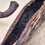 Gousse de vanille fendue de madagascar