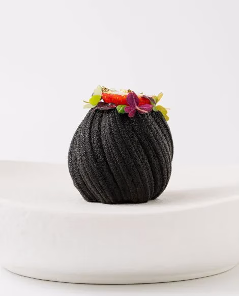 Petit gâteau vanille fraise par 